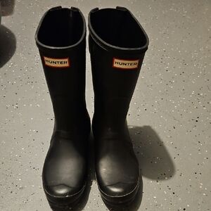 Hunter Black Rain Boots